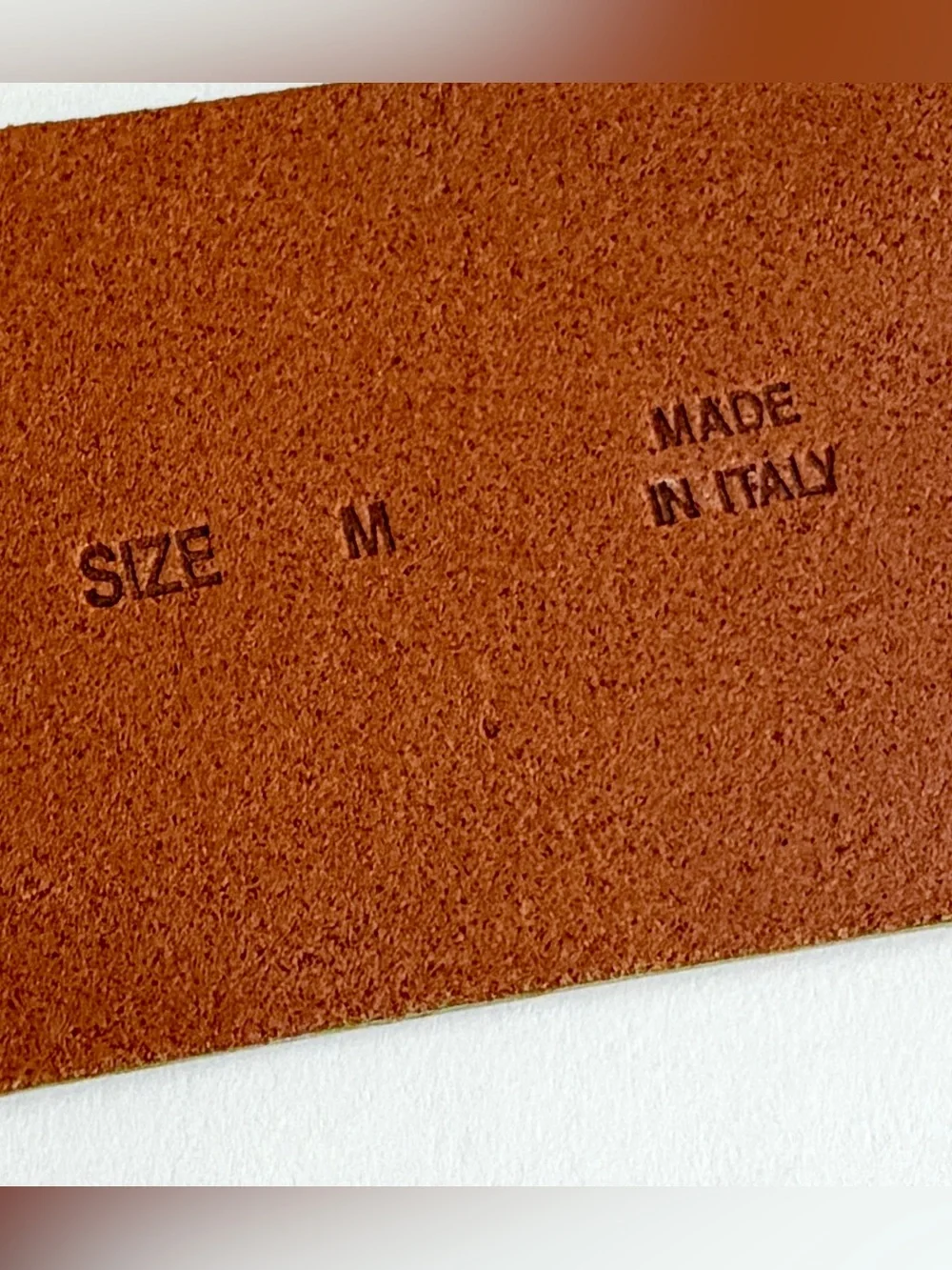 Wide Banana Republic Brown Belt Made in Italy